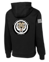 673rd DCAS Poly/Cotton Blend Hoodie with two sleeve print - ALL SUBDUED PRINTS