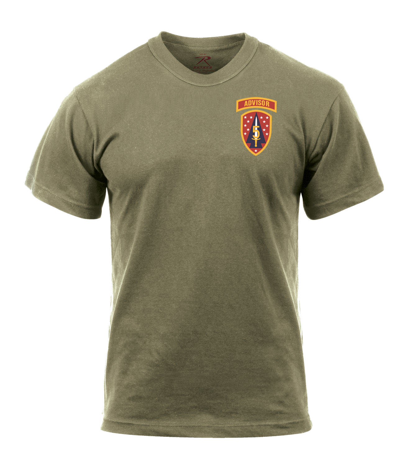 6th BN 5th SFAB AR 670-1 Coyote Brown T-Shirt