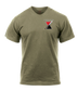 7th ID AR 670-1 Coyote Brown T-Shirt
