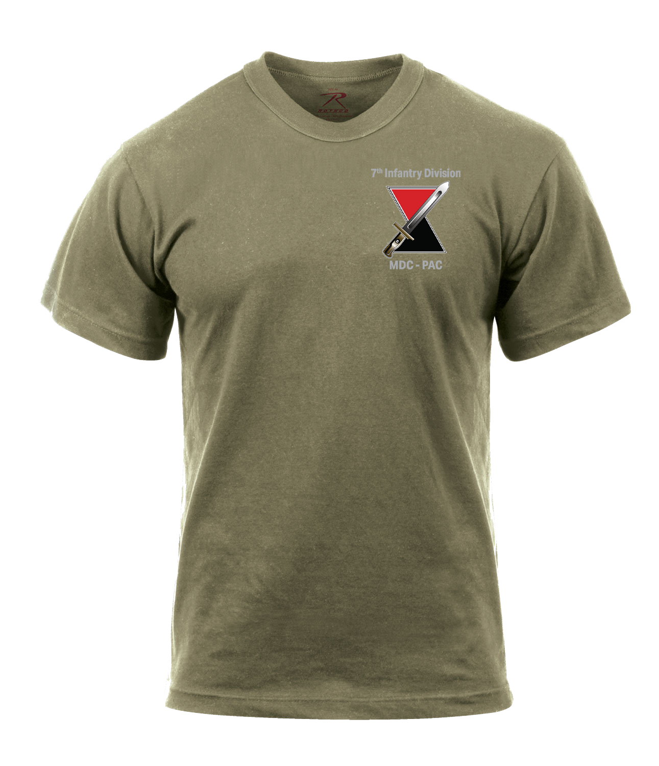 7th MDC-PAC AR 670-1 Coyote Brown T-Shirt