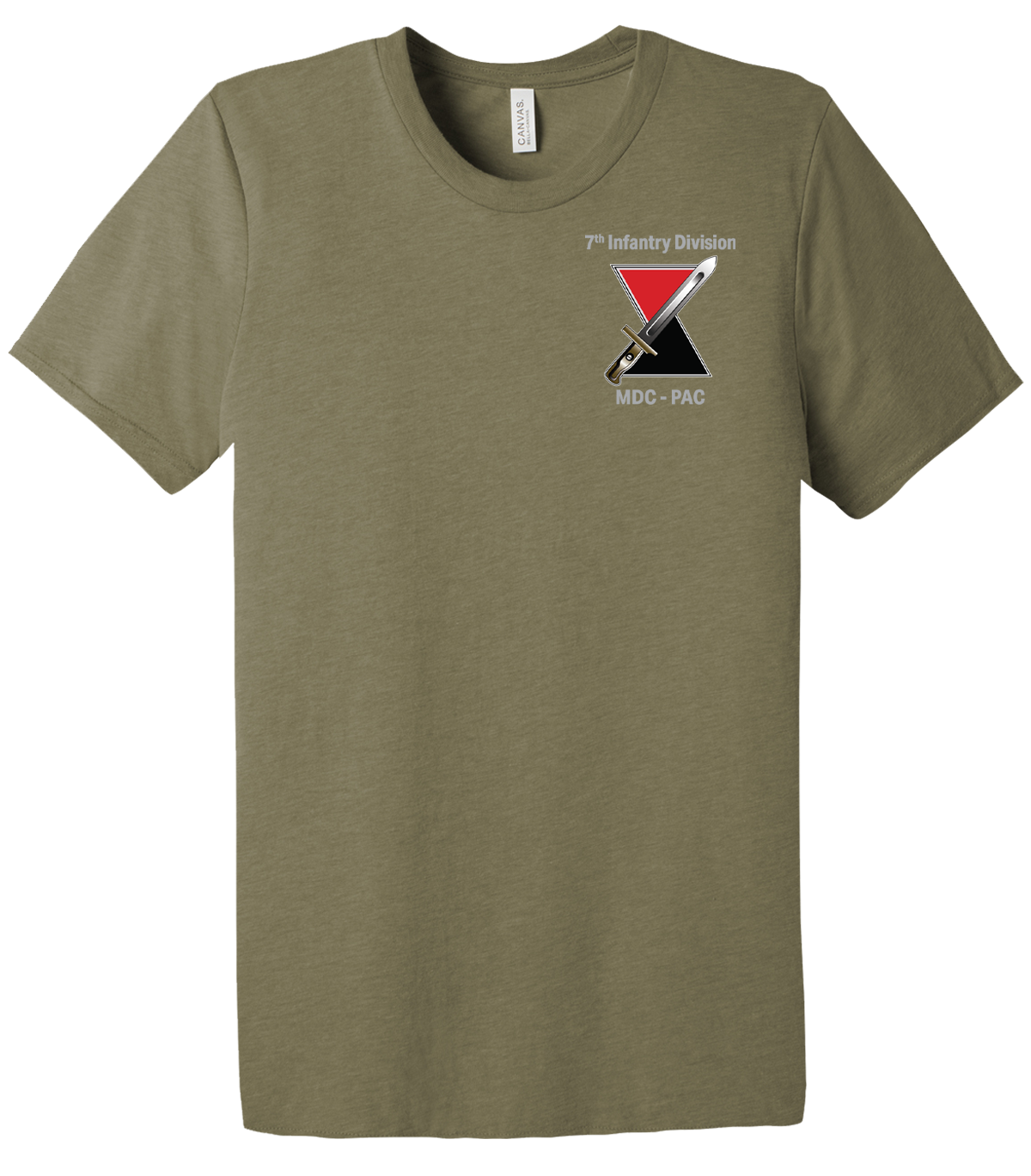 7th MDC-PAC Unisex Triblend Short Sleeve Tee