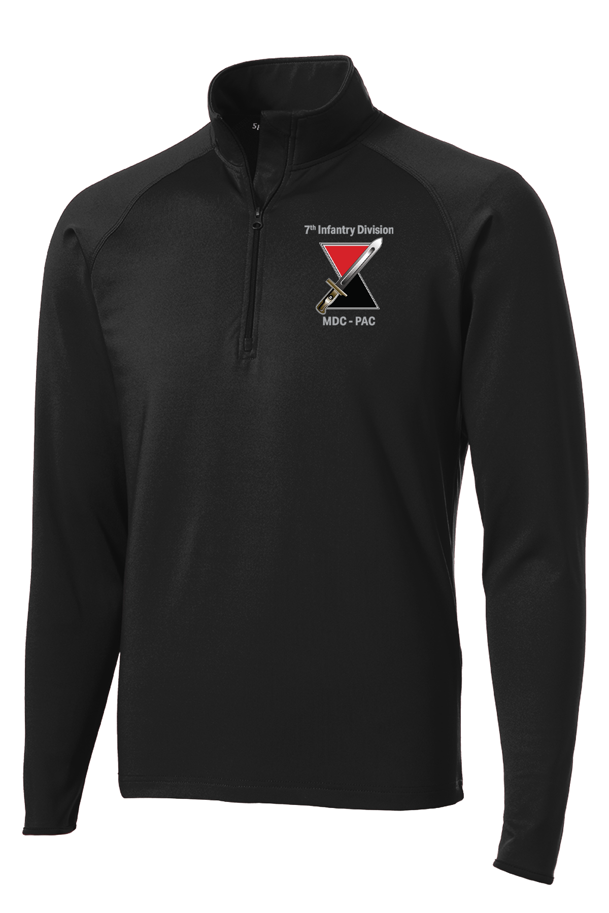 7th MDC-PAC 1/2 Zip Raglan Performance Pullover