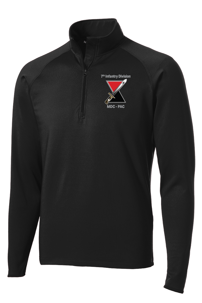 Mdc Pac 7th MDC-PAC 1/2 Zip Raglan Performance Pullover – Warrior Society