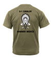 MEDICS 8-1 CAV AR 670-1 Coyote Brown T-Shirt