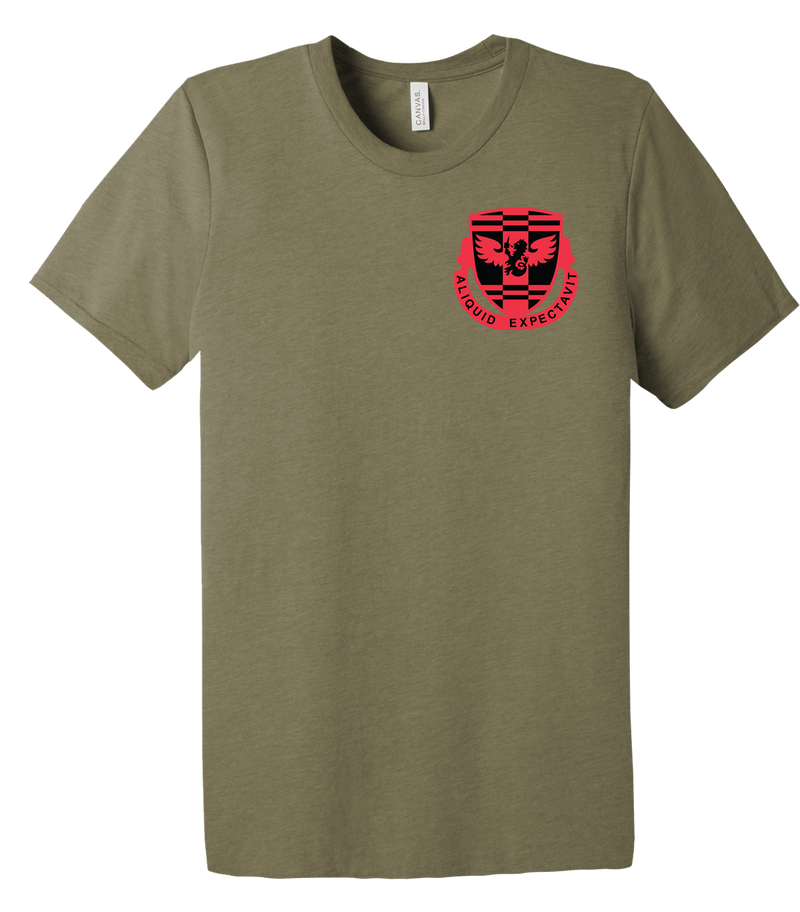 864th Engineer BN Unisex Triblend Short Sleeve Tee
