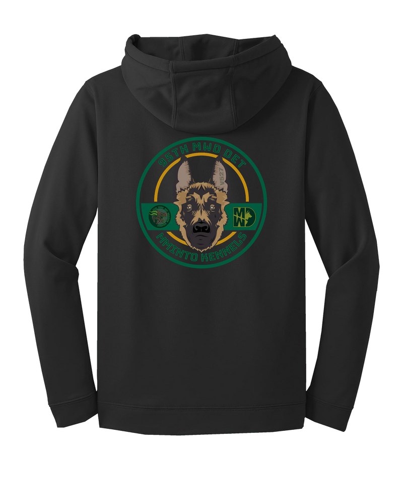 95th MWD DET Fleece Hooded Pullover