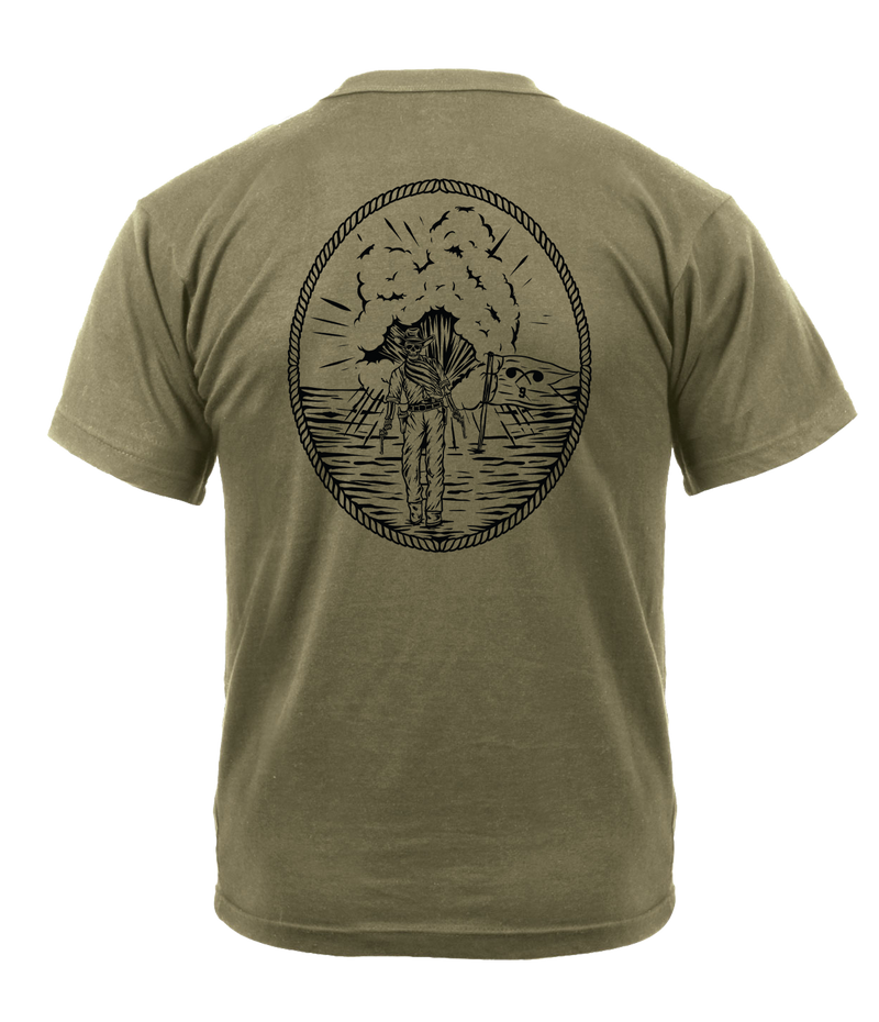 9th CBRNE Company AR 670-1 Coyote Brown T-Shirt