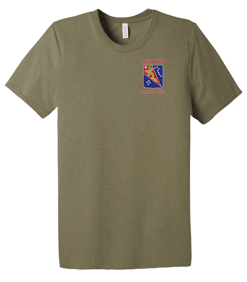Alpha Company 1163D TF SPT BN Unisex Triblend Short Sleeve Tee