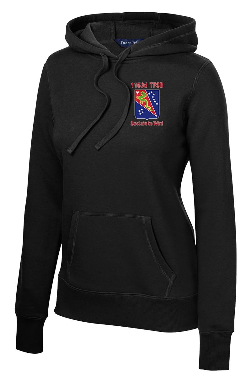 Alpha Company 1163D TF SPT BN Ladies Poly/Cotton Blend Hoodie