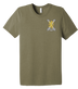 B Co 2-1 IN Unisex Triblend Short Sleeve Tee