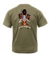 4-23 IN Aid Station AR 670-1 Coyote Brown T-Shirt