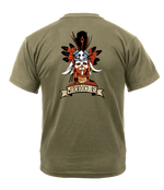 4-23 IN Aid Station AR 670-1 Coyote Brown T-Shirt