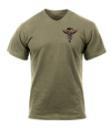 4-23 IN Aid Station AR 670-1 Coyote Brown T-Shirt