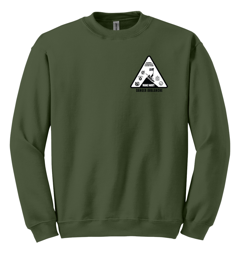 Alpha Company 1163D TF SPT BN Blend Crewneck Sweatshirt