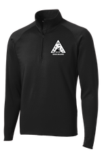 Alpha Company 1163D TF SPT BN 1/2 Zip Raglan Performance Pullover