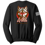 Alpha Company MRB Blend Crewneck Sweatshirt with Right Sleeve Flag