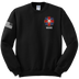 Alpha Company MRB Blend Crewneck Sweatshirt with Right Sleeve Flag