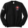 Alpha Company MRB Blend Crewneck Sweatshirt with Right Sleeve Flag