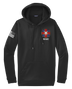 Alpha Company MRB Fleece Hooded Pullover with Right Sleeve Flag