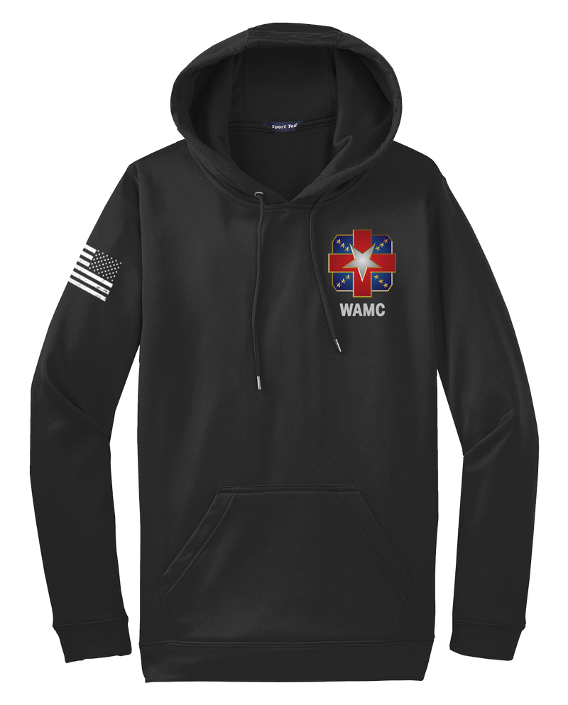 Alpha Company MRB Fleece Hooded Pullover with Right Sleeve Flag