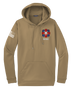 Alpha Company MRB Fleece Hooded Pullover with Right Sleeve Flag