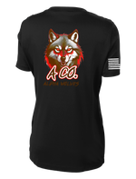 Alpha Company MRB Ladies Competitor Tee with Right Sleeve Flag