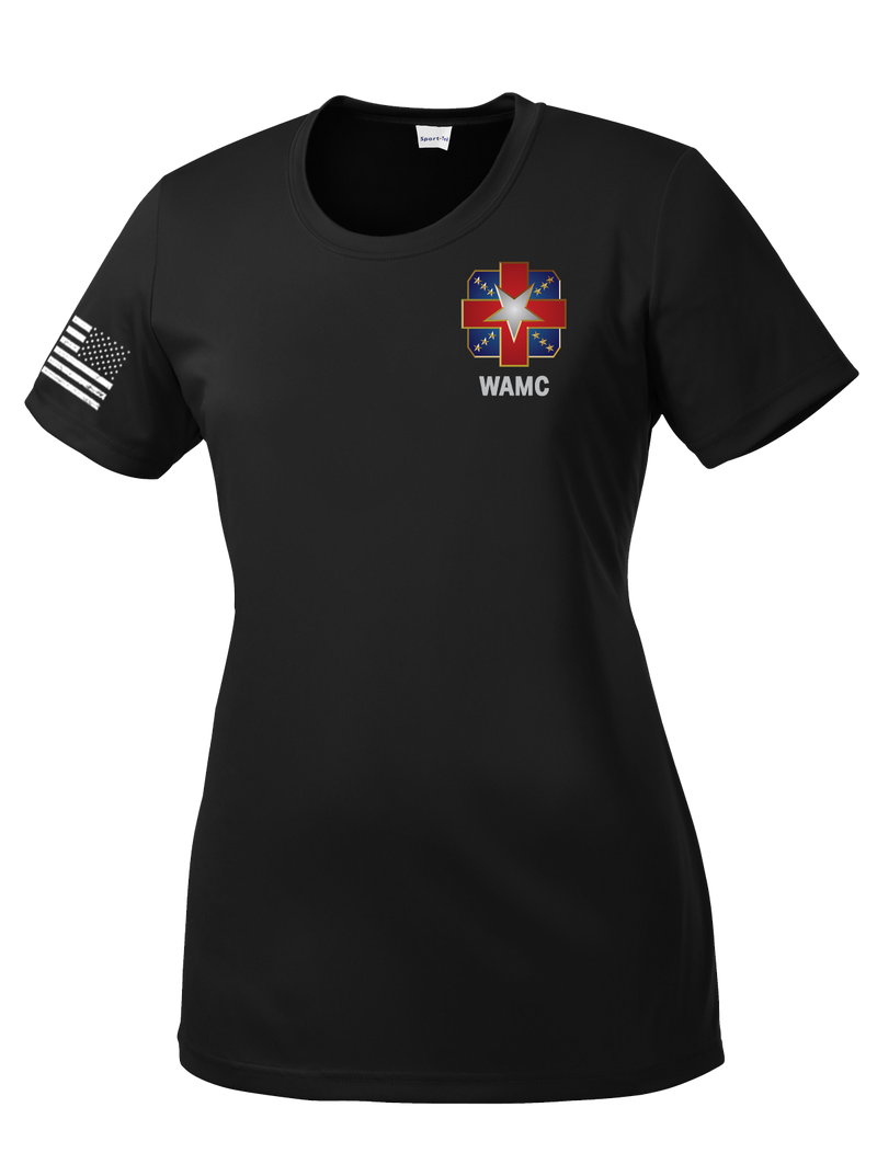 Alpha Company MRB Ladies Competitor Tee with Right Sleeve Flag