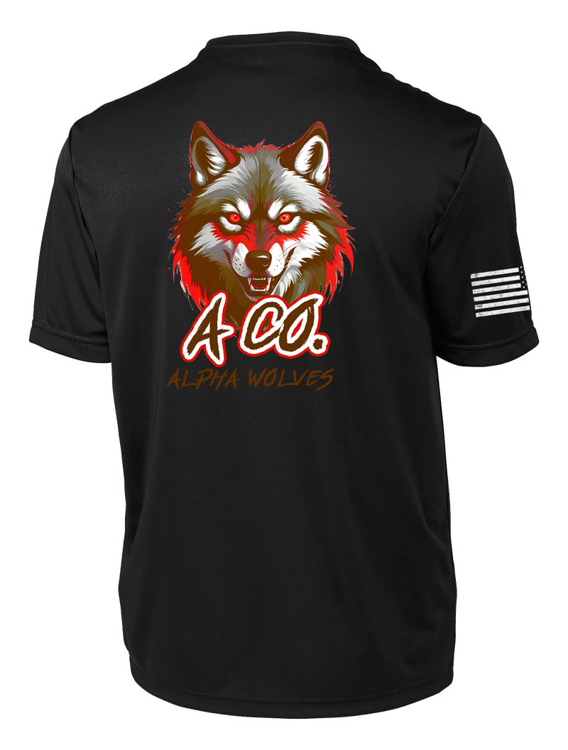 Alpha Company MRB Competitor Tee with Right Sleeve Flag