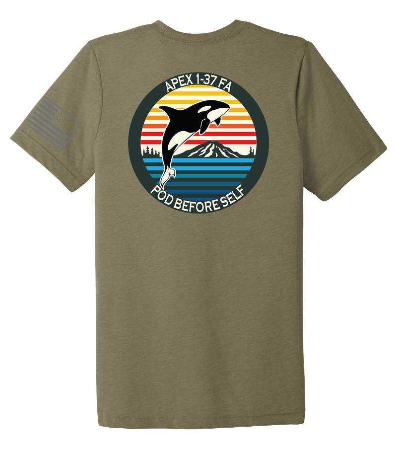 Alpha Battery 1-37 FAR Unisex Triblend Short Sleeve Tee