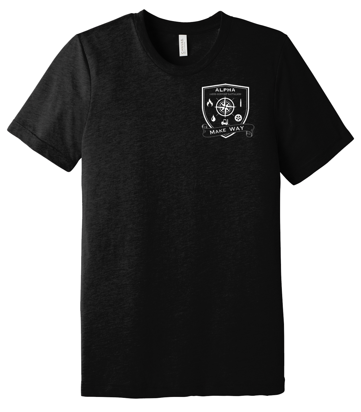 Alpha Company 1163D SPT BN Unisex Triblend Short Sleeve Tee