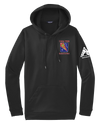 Alpha Company 1163D TF SPT BN Fleece Hooded Pullover with Left Sleeve Print