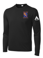 Alpha Company 1163D TF SPT BN Long Sleeve Competitor Tee with Left Sleeve Print