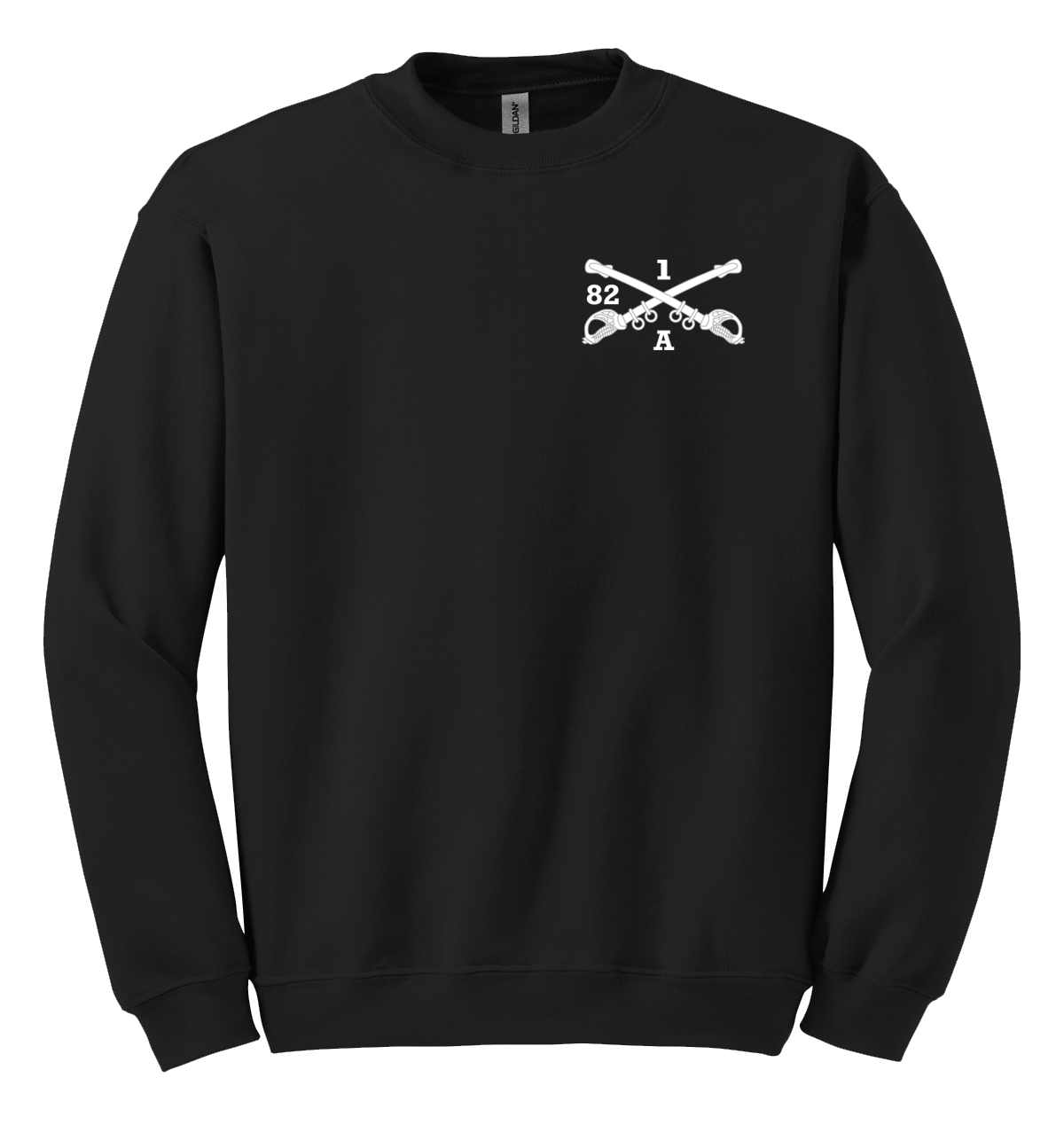 Apache Troop 1-82 CAV Blend Crewneck Sweatshirt