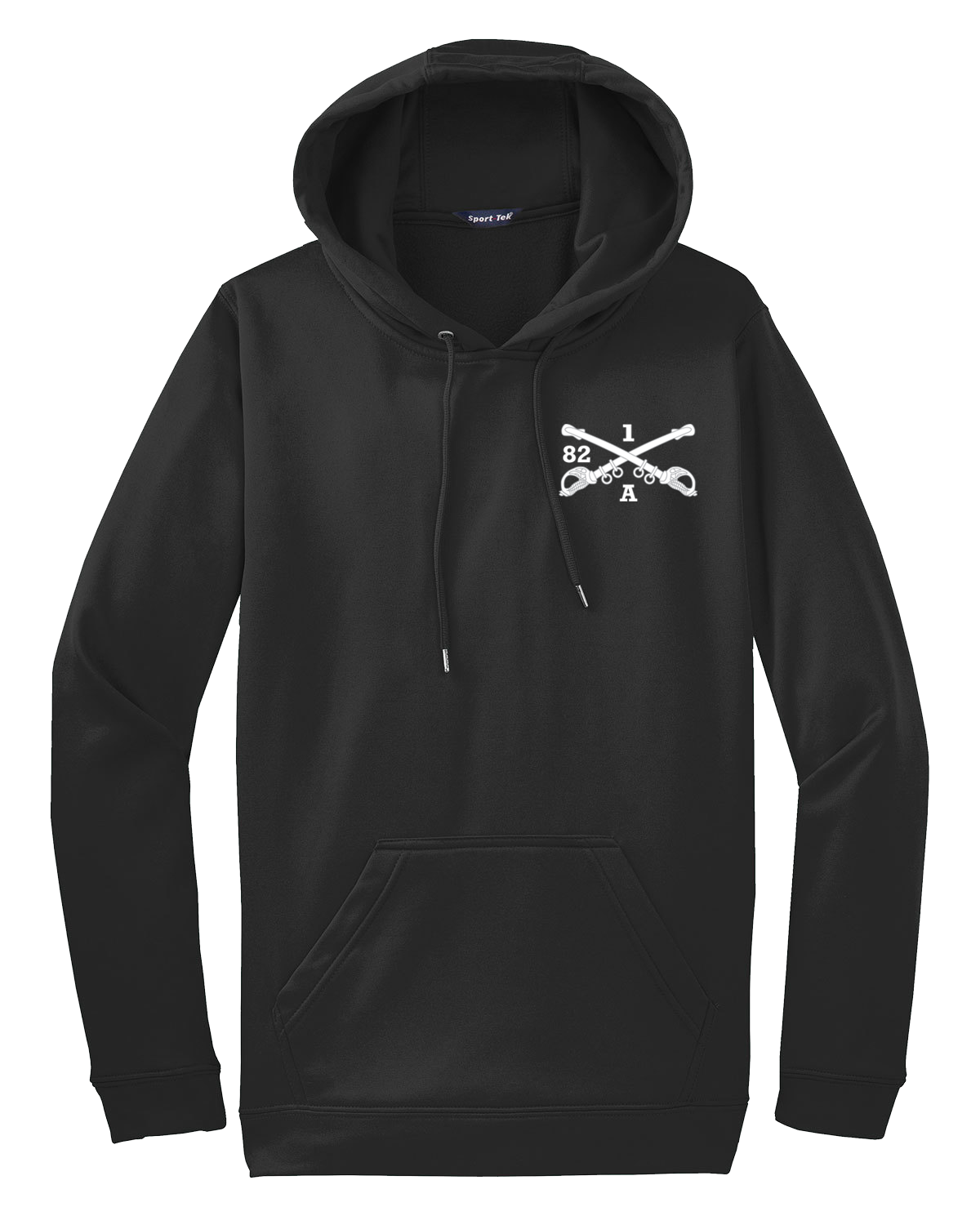 Apache Troop 1-82 CAV Fleece Hooded Pullover