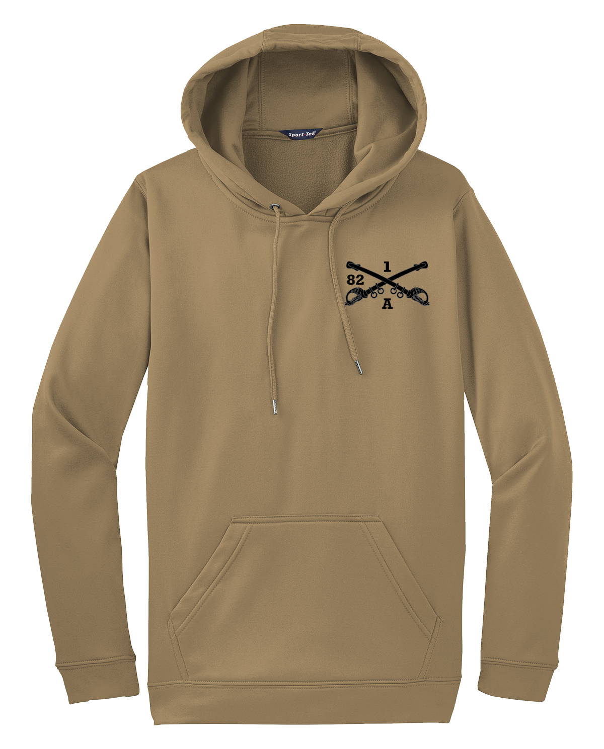 Apache Troop 1-82 CAV Fleece Hooded Pullover