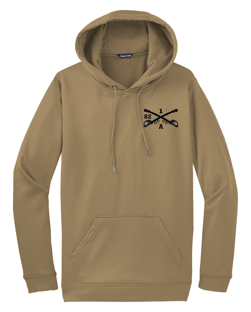 Apache Troop 1-82 CAV Fleece Hooded Pullover