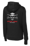 Apache Troop 1-82 CAV Ladies Poly/Cotton Blend Hoodie