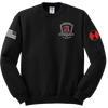 A Battery 1-37 FA Blend Crewneck Sweatshirt with Two Sleeve Print