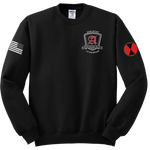 A Battery 1-37 FA Blend Crewneck Sweatshirt with Two Sleeve Print