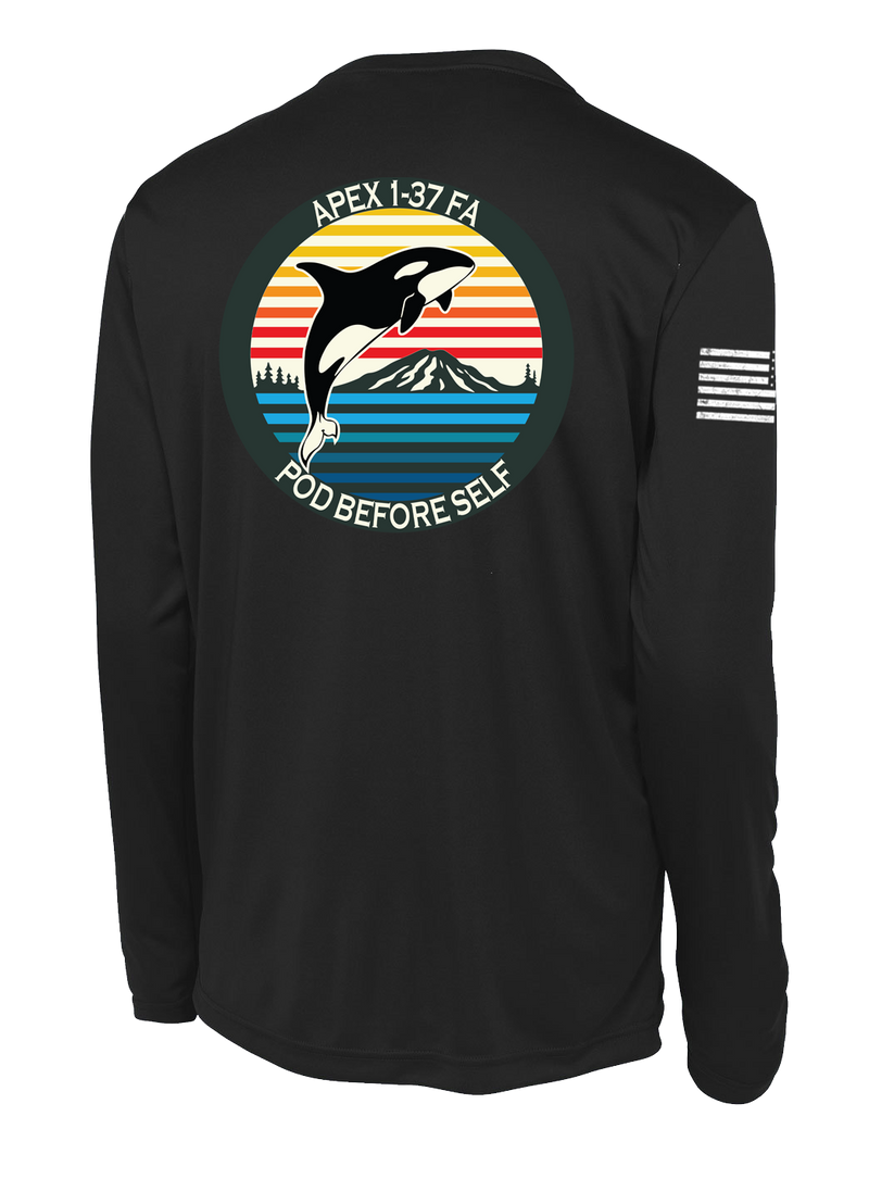 A Battery 1-37 FA Long Sleeve Competitor Tee