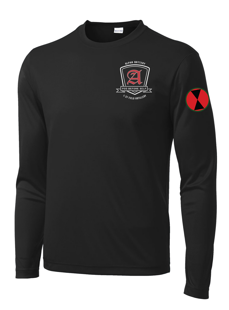 A Battery 1-37 FA Long Sleeve Competitor Tee