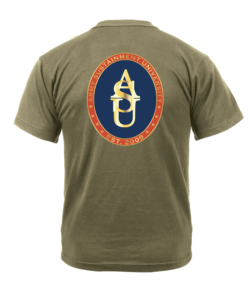 Army Sustainment University AR 670-1 Coyote Brown T-Shirt