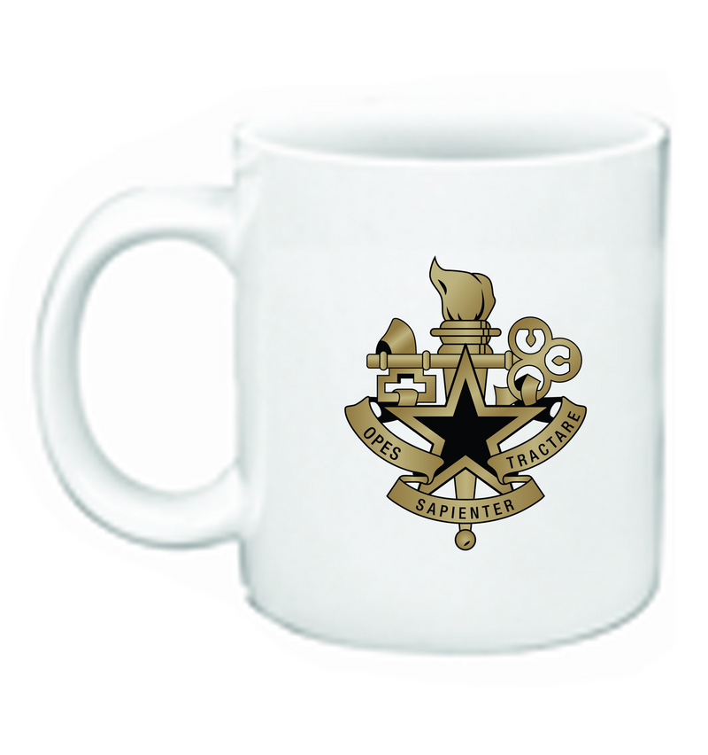 Army Sustainment University Logo Appearing Coffee Mug