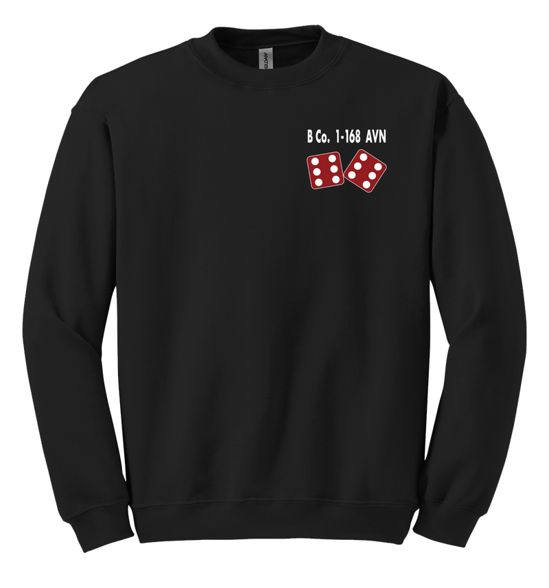 B Co. 1-168 AVN Blend Crewneck Sweatshirt