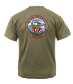 B Co. 1-168 AVN AR 670-1 Coyote Brown T-Shirt