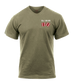 B Co. 1-168 AVN AR 670-1 Coyote Brown T-Shirt
