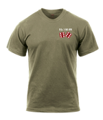 B Co. 1-168 AVN AR 670-1 Coyote Brown T-Shirt