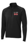 B Co. 1-168 AVN 1/2 Zip Raglan Performance Pullover