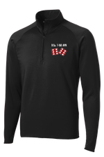 B Co. 1-168 AVN 1/2 Zip Raglan Performance Pullover