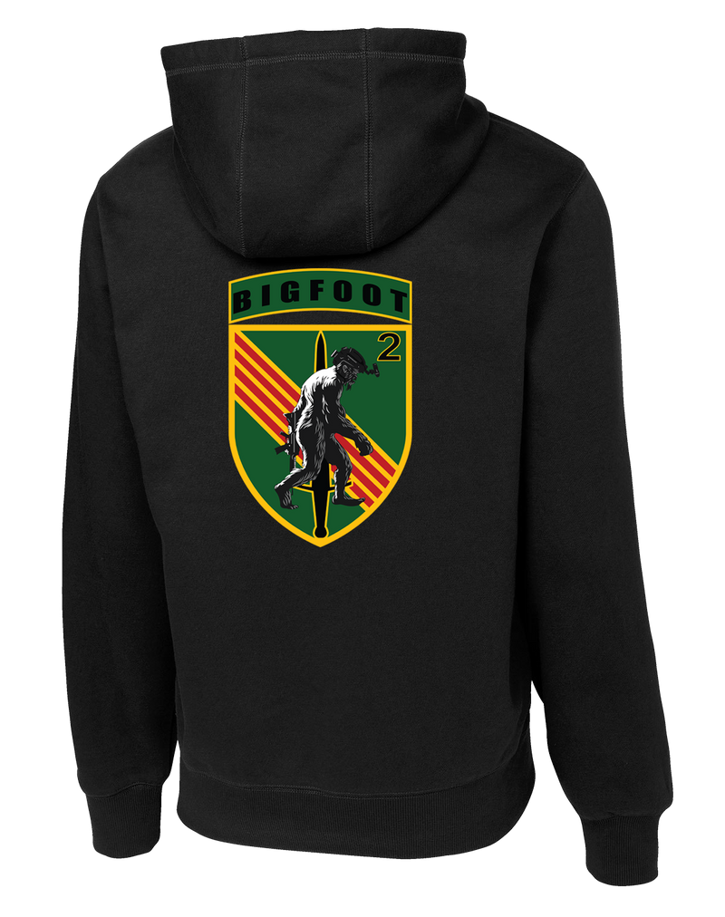 B Co 2nd BN 4th SFAB Poly/Cotton Blend Hoodie